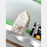 Top Quality CC AS5293 Hobo Calf Leather Handbag