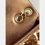 Inspired Small Flap Bag AS4561 Sequins Bag