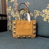 Top Valentino GARAVANI NELLCOTE TOTE suede BAG SMALL