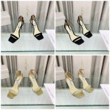 Replica Jimmy Choo Alva Suede Sandals 1:1 Mirror Heel 8.5 cm Shoes