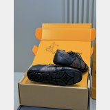LV Sneakerina Leather and Suede shoes