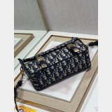 Diorcamp Small Blue Oblique Print Embroidery