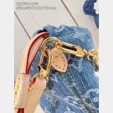 Louis Vuitton High Quality M83043 Nano Noé Monogram Denim Bag