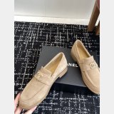 CC Moccasins Suede Kidskin Women Shoes