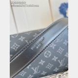 Louis Vuitton M26226 Side Trunk MM East West Monogram Eclipse Bag