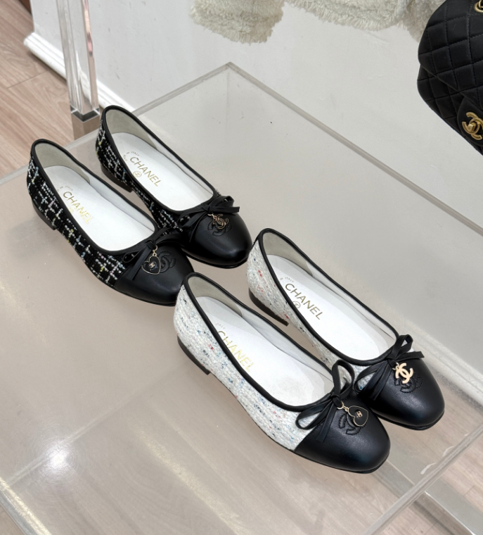 Wholesale CC Ballet Tweed Leather